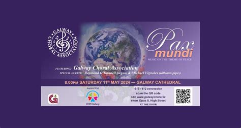 Pax Mundi - music on the theme of peace, Cathedral of Our Lady Assumed ...