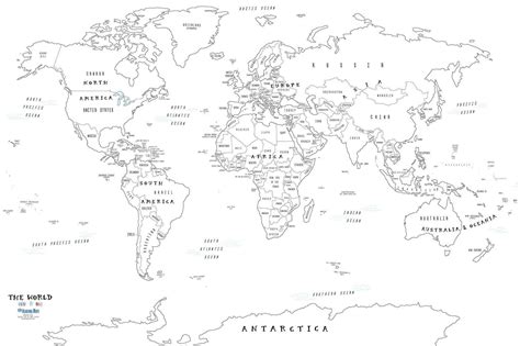 Color Your Own World Map 的图像结果