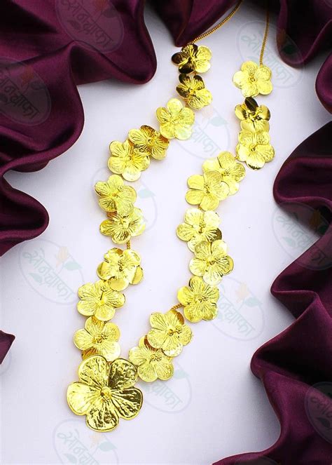 GANPATI JASWAND FLOWER NECKLACE – Sonchafa