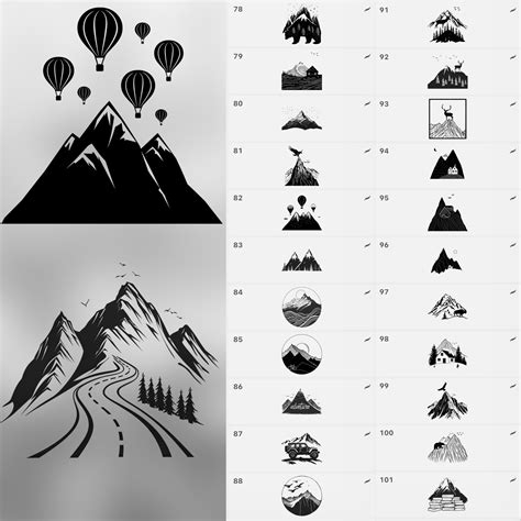Procreate Landscape Tutorial Mountains 的图像结果