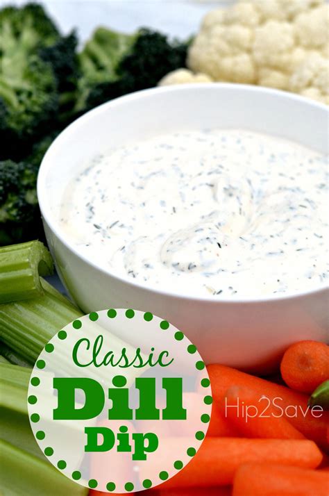 Classic Dill Dip Recipe for Easy Appetizers