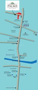 Windsor Palms Phase 1 Location Map Kolar Road, Bhopal