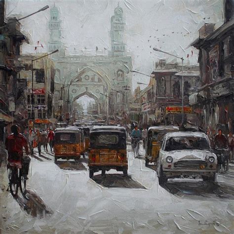 Charminar Drawings & Paintings | Buy Charminar Art Online – ArtZolo.com