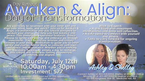 Awaken and Align: A Day Retreat of Transformation , 101-616 Kingsway ...
