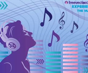 Music Notes Vector Graphics 的图像结果