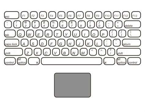 Image result for Computer Keyboard Template Printable