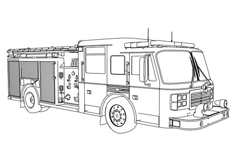 Printable Truck Coloring Pages