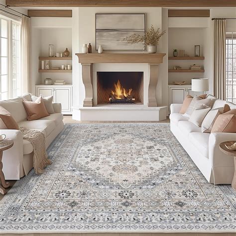 Amazon.com: zesthome 9x12 Area Rugs,Stain Resistant Washable Rug,Ultra ...
