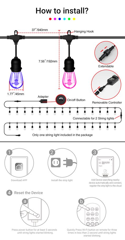 Programmable LED Light String 的图像结果