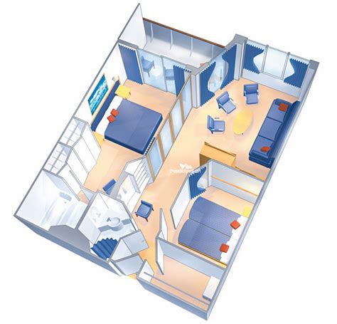 Enchantment of the Seas Grand Suite - 2 Bedroom Stateroom