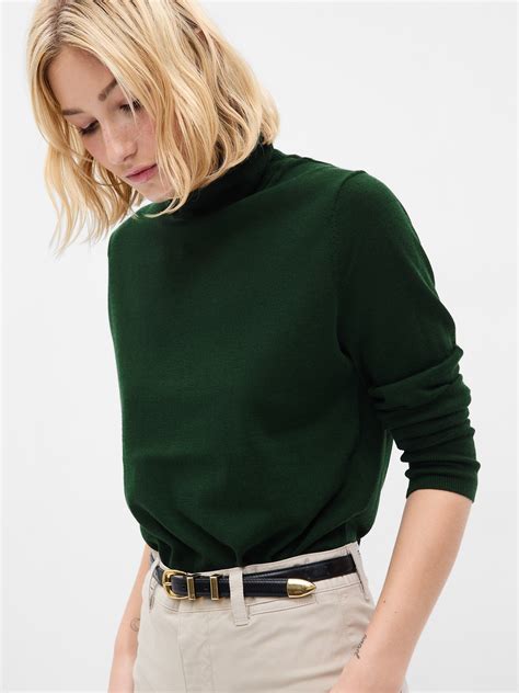 Merino Wool Turtleneck Sweater | Gap