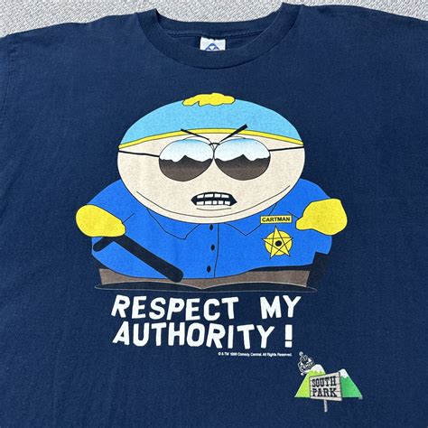 Vintage South Park Eric Cartman Respect My Authority!… - Gem
