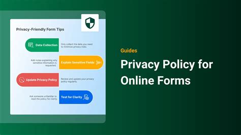 Privacy Policy for Online Forms | 123 Blog