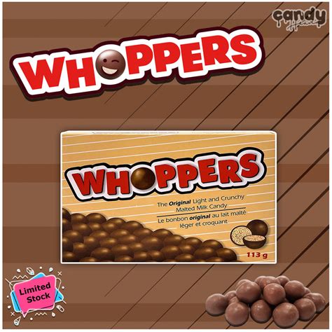 Whopper Candy Logo Whoppers — The Sweet Shop