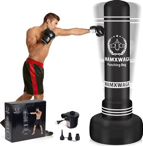 Punching Bag with Stand Adult 70”- Freestanding Heavy Punching Bag with ...