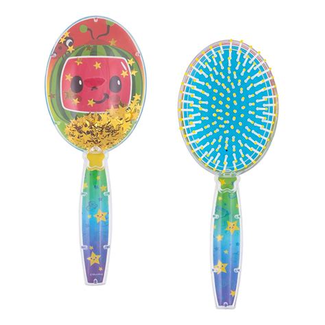 Buy CoComelon Hair Brush with Magical Sparkling Stars Confetti Hair ...
