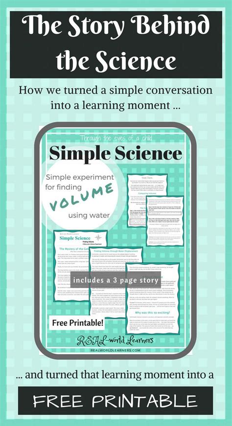 Image result for Volume Science Experiment