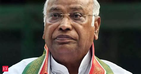 kharge: Cong chief Kharge trains guns at BJP-led Centre over inflation ...