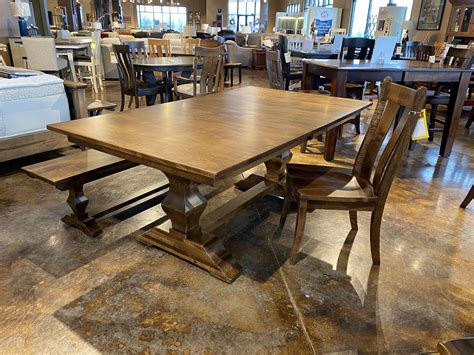 Hermie's Table Shop Jessica 23332 Customizable Solid Wood Double ...