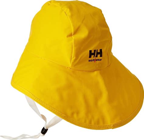 Helly-Hansen Men's Sou'wester Waterproof Rain Hat - Small, Light Yellow ...