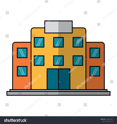 Building Cartoon Vector 的图像结果