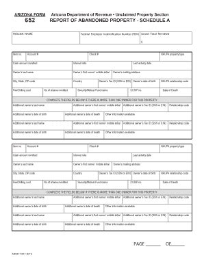 Arizona Form 650a - Fill Online, Printable, Fillable, Blank | pdfFiller