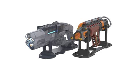 Legends of Tomorrow Cold Gun and Flame Gun Bundle - 3D Print Model by MakerLab