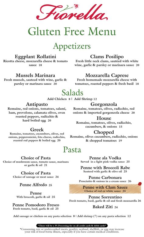 Mandola's Gluten Free Menu at Jimmy Milam blog