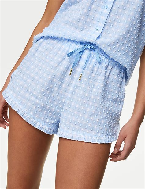 Buy Pure Cotton Gingham Shortie Set at Marks & Spencer