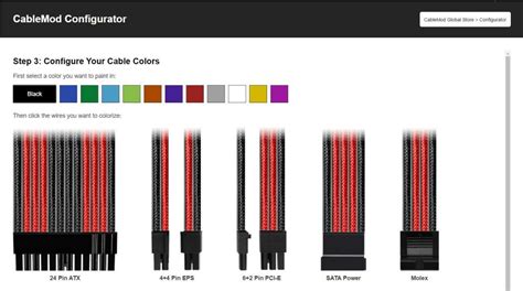 Image result for Cable Mod Custom Cables
