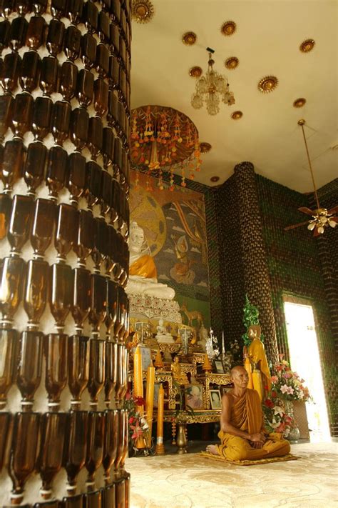 Thailand has a Buddhist temple made of… beer bottles | Condé Nast ...