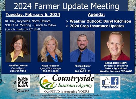 2024 Farmer Meeting - Countryside Insurance Agency, 412 4th Ave NE ...