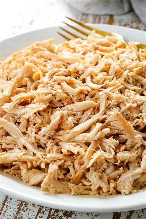 The BEST Shredded Chicken Recipe - Carlsbad Cravings