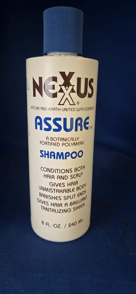 Nexxus Assure Replenishing Nutrient Shampoo 8oz-ORIGINAL FORMULA (M) - Discontinued Beauty