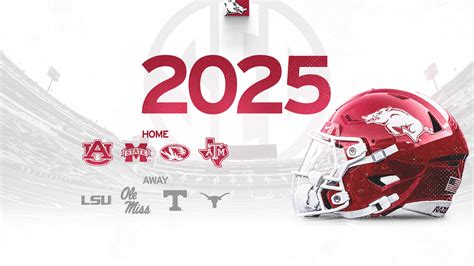 Hogs’ 2025 SEC opponents unveiled | Arkansas Razorbacks