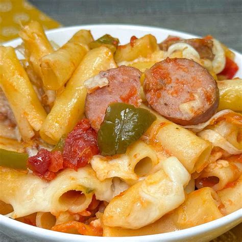 Find a recipe for Chicken Sausage Pasta Bake on Trivet Recipes: A ...