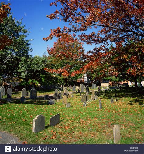 Burying Point, Salem's old cemetery, Salem, Massachusetts, New England ...