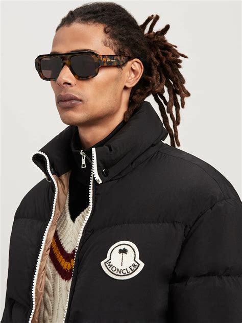 Moncler X Palm Angels Genius Jacket in black - Palm Angels® Official
