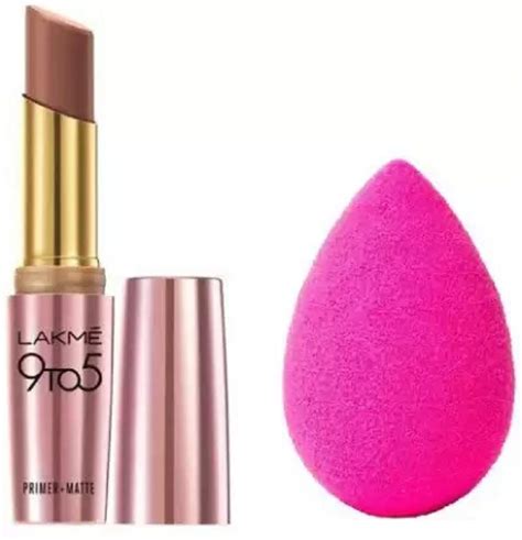 Buy LAKMÉ 9 to 5 Primer Plus Matte Lip Color (Coffee Command) with ...