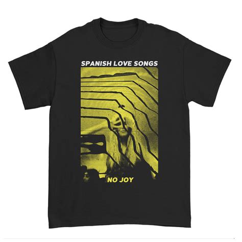 No Joy T-Shirt (Black) – Spanish Love Songs