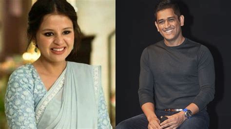 MS Dhoni's Wife Sakshi Says He Is Open To Acting In Movies, Reveals The ...