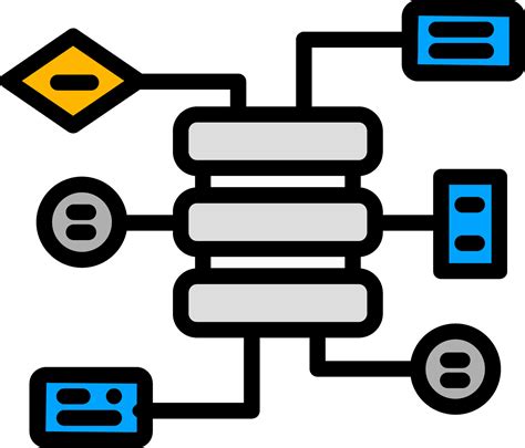 Colorful Algorithm icon on White Background. 27617368 Vector Art at ...