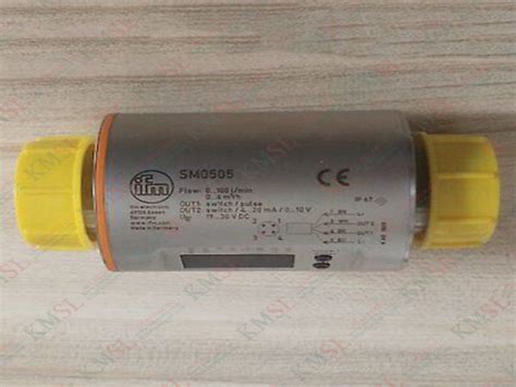 SM0505 IFM Flow Meter | Industrial Liquid Flow Sensor | KMSPARE ...