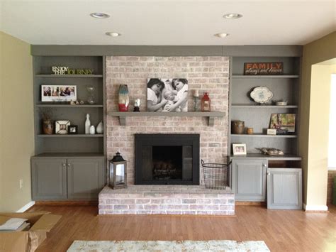 How to Paint a Brick Fireplace - Infarrantly Creative