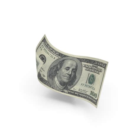 Premium PSD | Realistic 3D US 100 Dollar Bill Fall PSD Files Detailed ...