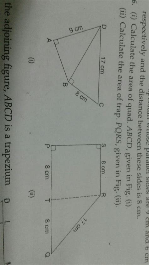 calculate the area of quadrilateral ABCD calculate the area of ...