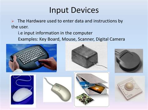 Image result for Input Devices for a Computer