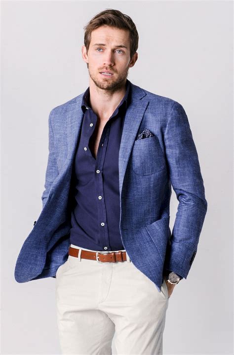 75 Best Men's Blue Blazer Outfit Lookbook Inspirations Spring and ...