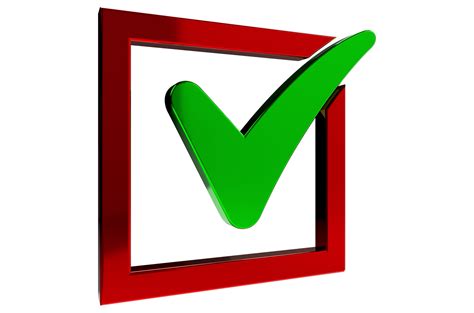 Check And X Clipart Png