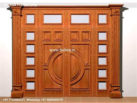 Door Design Wooden Main Door Designs Indian Style Door Mesh Design Two ...